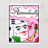 Comic Kaart #2084 Lucky Dice Art-afdrukken (Voorkant)