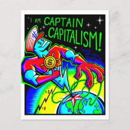 Comic Kaart #2247 Art Print