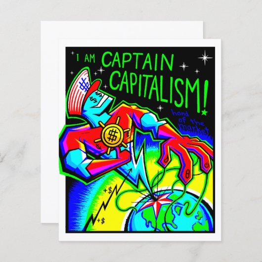 Comic Kaart #2247 Art Print (Voorkant / Achterkant)