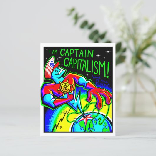 Comic Kaart #2247 Art Print (Staand voorkant)