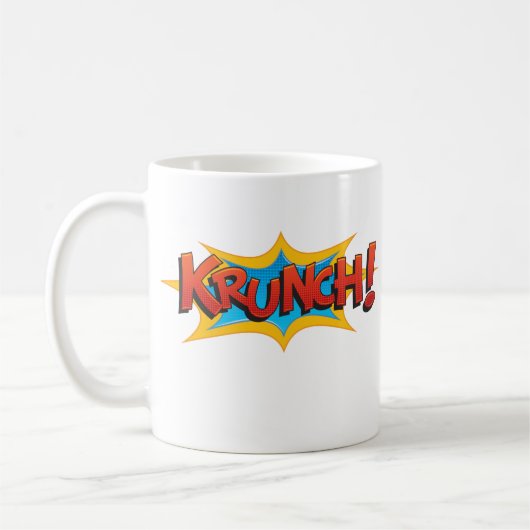 Comic Krunch. Koffiemok (Links)