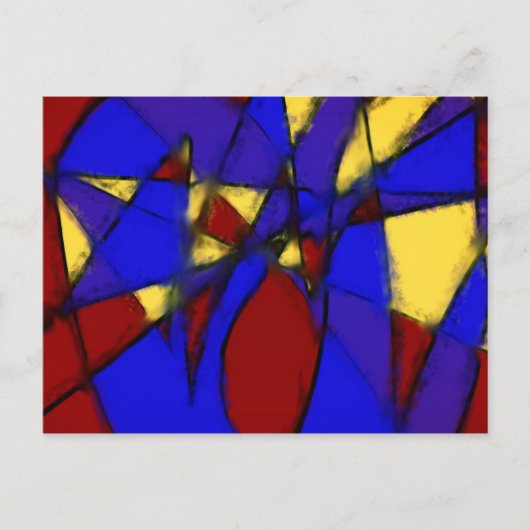 Comic Love Briefkaart (Voorkant)