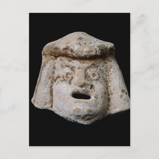 Comic-masker Briefkaart (Voorkant)