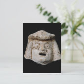 Comic-masker Briefkaart (Staand voorkant)