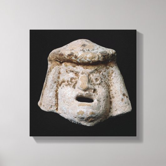 Comic-masker Canvas Afdruk (Voorkant)