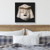 Comic-masker Canvas Afdruk (Insitu (Slaapkamer))
