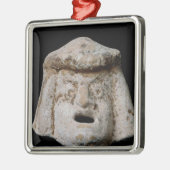 Comic-masker Metalen Ornament (Links)
