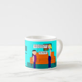 Comic Mug 2 Espresso Kop (Voorkant rechts)