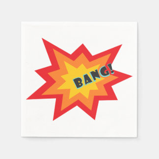 Comic Napkins voor feesten Servet