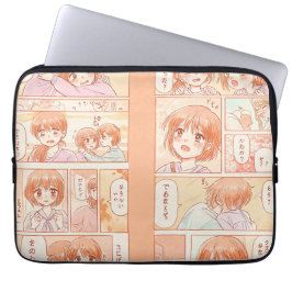 Comic Page, Manga beroemd gemaakt door Natasha Us Laptop Sleeve