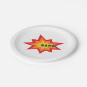 Comic Paper-Borden Papieren Bordje (Gekanteld)