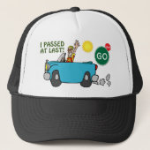 Comic Passing Driving Test Trucker Pet (Voorkant)