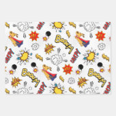 Comic Pattern Inpakpapier Vel (Voorkant)