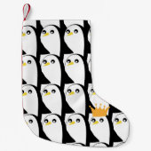 Comic Penguin: zwart wit Kleine Kerstsok (Voorkant)