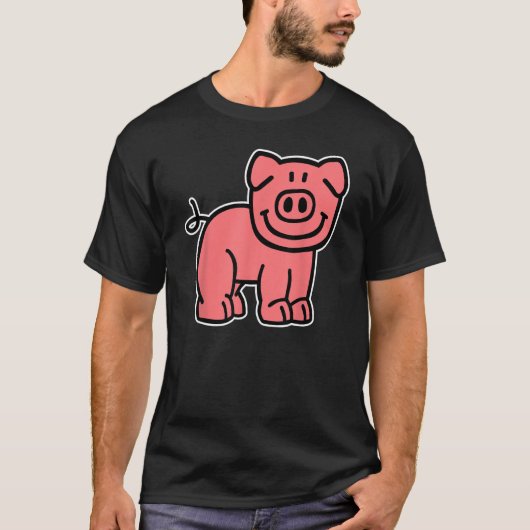 Comic pig t-shirt (Voorkant)