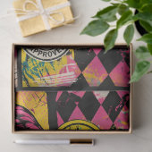 Comic Pop Art Decoupage Paper Love Strength Hope  Tissuepapier (Geschenk)