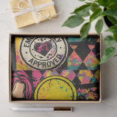 Comic Pop Art Decoupage Paper Love Strength Hope Tissuepapier (Geschenk)