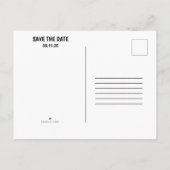 Comic Pop Art 💥🎨 Huwelijksgraffiti Bewaar de dat Aankondigingskaart (Achterkant)