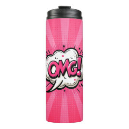 Comic Pop Art OMG! Thermosbeker