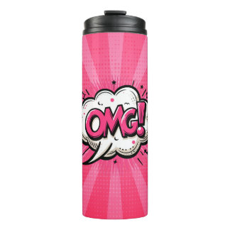 Comic Pop Art OMG! Thermosbeker