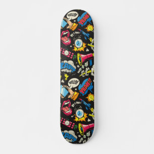 Comic Pop Art Persoonlijk Skateboard