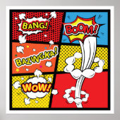 Comic pop art poster (Voorkant)
