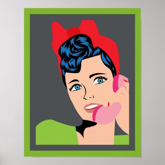Comic Pop Art Poster (Voorkant)