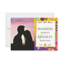 Comic Pop Art Speech Bubble Retro Save the Date