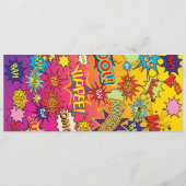 Comic Pop Art 💥🎨 Speech Bubble Wedding Graffiti Menu (Achterkant)