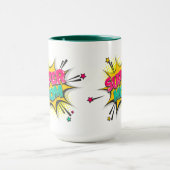 Comic Pop Art Super Mam Mok (Midden)