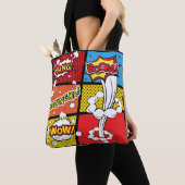 Comic pop art tote bag (Dichtbij)