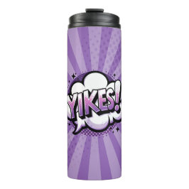 Comic Pop Art Yikes! Thermosbeker