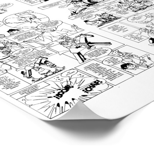 COMIC POSTER - DON QUIJOTE DE LA MANCHA (Hoek)