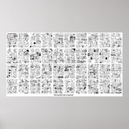 COMIC POSTER - DON QUIJOTE DE LA MANCHA