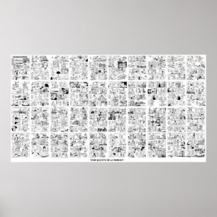 COMIC POSTER - DON QUIJOTE DE LA MANCHA