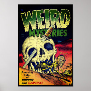 Comic Poster uit 1950