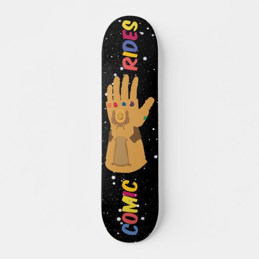 Comic Rides Infinity Gauntlet Deck Persoonlijk Skateboard (Voorkant)