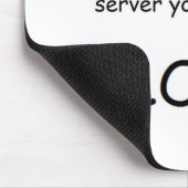 Comic Sans Mousepad Muismat (Hoek)