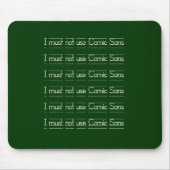 Comic Sans Muismat (Voorkant)