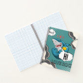 Comic Shark Notitieboek – Fierce, Funny & Full of (Binnen)