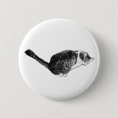 Comic Shift, Posy Dots Ronde Button 5,7 Cm (Voorkant)