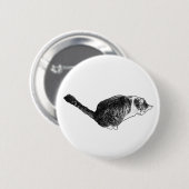 Comic Shift, Posy Dots Ronde Button 5,7 Cm (Voorkant /achterkant)