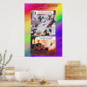 Comic Short Story Fantasy World Change Art Love Poster (Keuken)