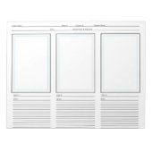 Comic Sjabloon Notitieblok (Voorkant)