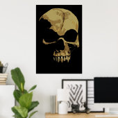 Comic Skull poster (Thuiskantoor)