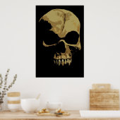 Comic Skull poster (Keuken)