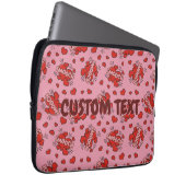 Comic Sound Effect Pattern Kissen Laptop Sleeve (Voorkant Rechts)