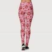 Comic Sound Effect Pattern Kissen Leggings (Achterkant)