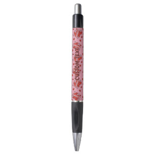 Comic Sound Effect Pattern Kissen Pen