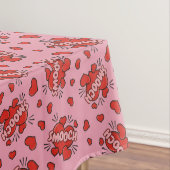 Comic Sound Effect Pattern Kissen Tafelkleed (Voorbeeld)
